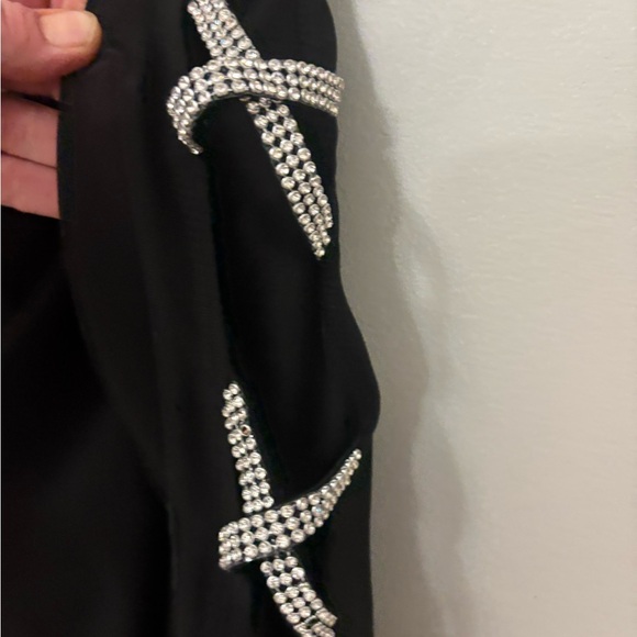 Elegant Black Evening jumpsuit - Picture 2 of 14